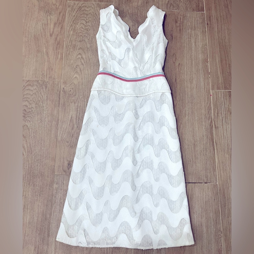 Emporio Armani SS 2018 RunWay White Lace Dress - Picture 5 of 5